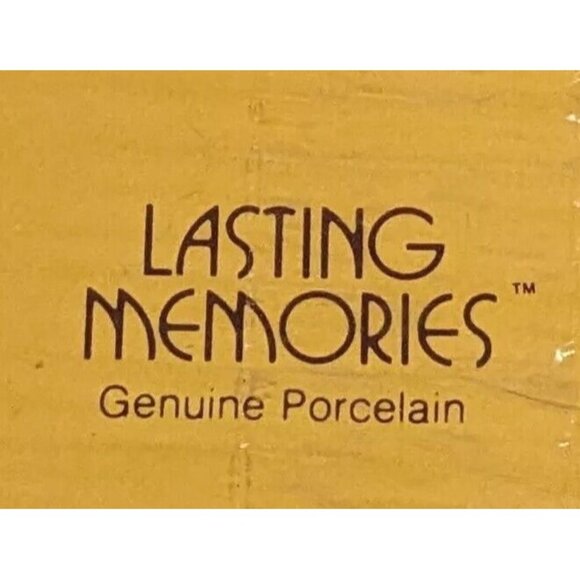 NOS Holly Hobbie Thank You Plate 1975 Porcelain Lasting Memories Prairie Vtg 70s - Picture 3 of 13